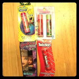 New In Boxes Variety Flavored Lip Balms Bundle